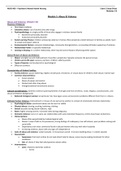 NURS 406 Exam 3 Study Guide