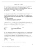 NUR MISC - CARDIOGENIC SHOCK CASE STUDY.