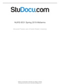 NURS 6531 Spring 2019 Midterms