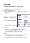 Fiche regulation de la gametogenèse