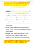 Chamberlain College of Nursing ANTHROPOLO 214 100% QUESTIONS AND ANSWERS CORRECTLY VERIFIED WITH LATEST UPDATES 2022/2023 (RATED A+)