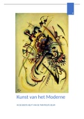 Kunst algemeen, Samenvatting kunst van de moderne (Eerste helft twintigste eeuw) VWO6