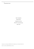 Week 2 Assignment Darlenis Peralta Chamberlain University PHIL347N: Critical Reasoning