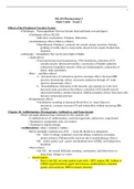 NR-291 Pharmacology I Study Guide – Exam 2