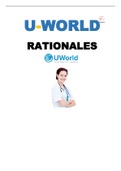 UWORLD RATIONALES 2022 FOR NCLEX PREP A GUIDE.