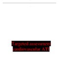 Targeted assessment cardiovascular ATI