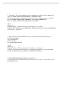 Bates’ Guide to Physical Examination and History Taking, 12th Edition  ALL ANSWERS ARE CORRECT!!