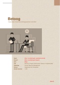 Individueel betoog - Kennis 4 Performance: Advies & Implementatie - (Cijfer: 6,0) - Jaar 2 - Blok 4