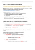 Circulatory  System Worksheet 