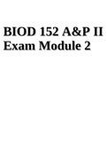 BIOD 152 A&P II Exam Module 2