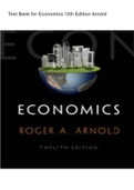 Test Bank for Economics 12th Edition 