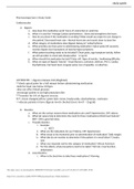 Pharmacology Exam 3 Study Guide