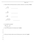 General Organic Chemistry Mock Exam