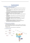 plantkunde en medicinale plantkunde : samenvatting systematiek / levenscyclussen