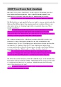 AHIP Final examination 2022;AHIP 2021 Exam Review; AHIP 2021 Module 1;AHIP 2021 Module 2;AHIP 2021 Module 3;AHIP 2021 Module 4;AHIP 2021 Module 5;AHIP FWA( Fraud, Waste, and Abuse) MODULE 1-5 / Latest Solutions/ Questions & Answers.