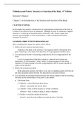 Structure and Function of the Body, Thibodeau - Downloadable Solutions Manual (Revised)