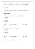 Structure and Function of the Body, Thibodeau - Exam Preparation Test Bank (Downloadable Doc)