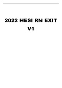 HESI EXIT V1 /V2/V4