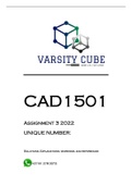 CAD1501 Assignment 3 2022