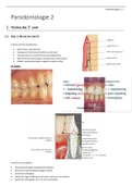 Samenvatting Parodontologie 2 
