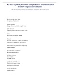 RN ATI capstone proctored comprehensive assessment 2019 B/ATI Comprehensive Practice RN ATI capstone proctored comprehensive assessment 2019 B/ATI Comp