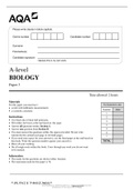 A-level BIOLOGY Paper 3