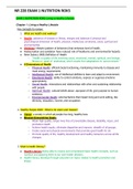 NR 228 EXAM 1 NUTRITION ROKS GRADED A