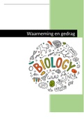 Samenvattingen biologie deel A (hoofdstuk 1: regeling en hoofdstuk 2: waarneming en gedrag) (Biologie voor Jou) vwo 5