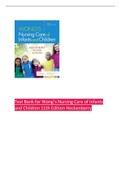 Test_ Bank_ for _Wong’s _Nursing _Care _of _Infants _and _Children _11th_Edition_Hockenberry