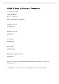 USMLE Step 3 Biostats: Formulas