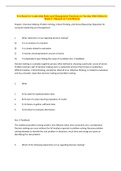 Test Bank for Leadership Roles and Management Functions in Nursing 10th Edition by Bessie L Marquis & Carol Huston Chapter 1-25|Complete Guide A+ 