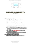 MEDSURG HESI CONCEPTS