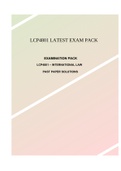 LCP4801 LATEST EXAM PACK