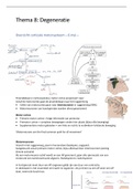 jaar 1 semester 2 thema 8 degeneratie colleges RUG 21/22