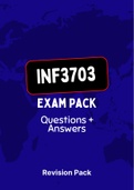 INF3703 - EXAM PACK (2022)