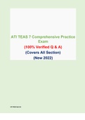 ATI TEAS 7 Comprehensive Practice Exam