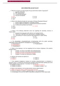 BIO1200 BIOCHEMISTRY BLUE-PACOP Question Bank( Latest 2022 Answered 100% Correct)