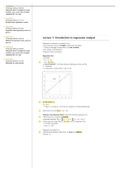 Summary of Statistics II: Applied Quantitative Analysis