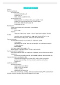 NUR 242 - Med surg Exam 2 Study Guide.