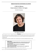 Case Case Study ETHICAL Dilemma Remain Intubated or Withdraw Life Support, STUDENT Worksheet, Joyce Johnson, 58 years old, (Latest 2021) Correct Study Guide, Download to Score A  I. Scenario History of Present Problem: Joyce Johnson is a 58-year-old woman