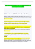 NHA: Medical Assistant (CCMA) Certification Tests 2.0 A,B and C, answered; 2022