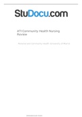 ATI CMS Community Health Nursing Review