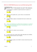 BUSS 213 MIDTERM Business Law and Ethics   Spring 2020,100% CORRECT