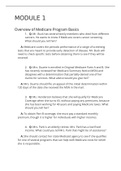 AHIP Module 1,2,3,4,5 Plus NONDISCRIMINATION TRAINING,FRAUD, WASTE, AND ABUSE and COMPLIANCE-  Test Questions and Answers (100% Verified)