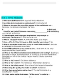 ISYE 6501 Lecture Notes ISYE 6501 Midterm 2 with complete solution