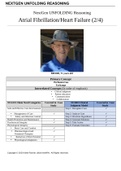 Case NextGen UNFOLDING Reasoning Atrial Fibrillation/Heart Failure (2/4)  Part I: Initial Nursing Assessment Present Problem: Bill Hill is a 71-year old male with a past medical history of benign prostatic hyperplasia (BPH), peripheral vascular disease an