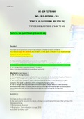 AZ- 104 TESTBANK NO. OF QUESTIONS : 313 TOPIC 1: 45 QUESTIONS (PG 1 TO 36) TOPIC 2: 38 QUESTIONS (PG 37 TO 69) BUNDLE