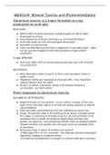 First Class Lecture notes Sensory and Signalling Networks in Plants 