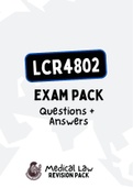 LCR4802 - EXAM PACK (Questions and Answers for 2013-2021) (Download file)