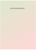 PLS1502 EXAM PACK